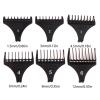 6Pcs/set 1.5/3/4.5/6/9/12 Mm For T9 Professional Hair Trimmer Limit Comb Universal Guards Hairdresser Hair Cutting Guide Barber view 2