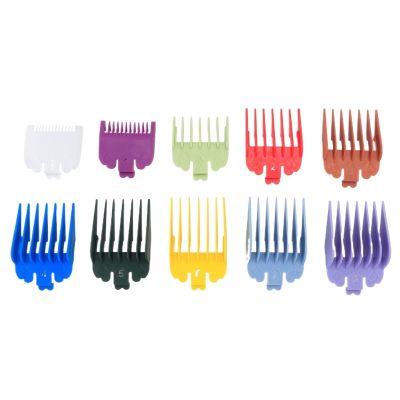 10Pcs Universal Hair Clipper Guards Barber Accessories Professional Trimmer Attachment Limit Combs Replacement Guards Set