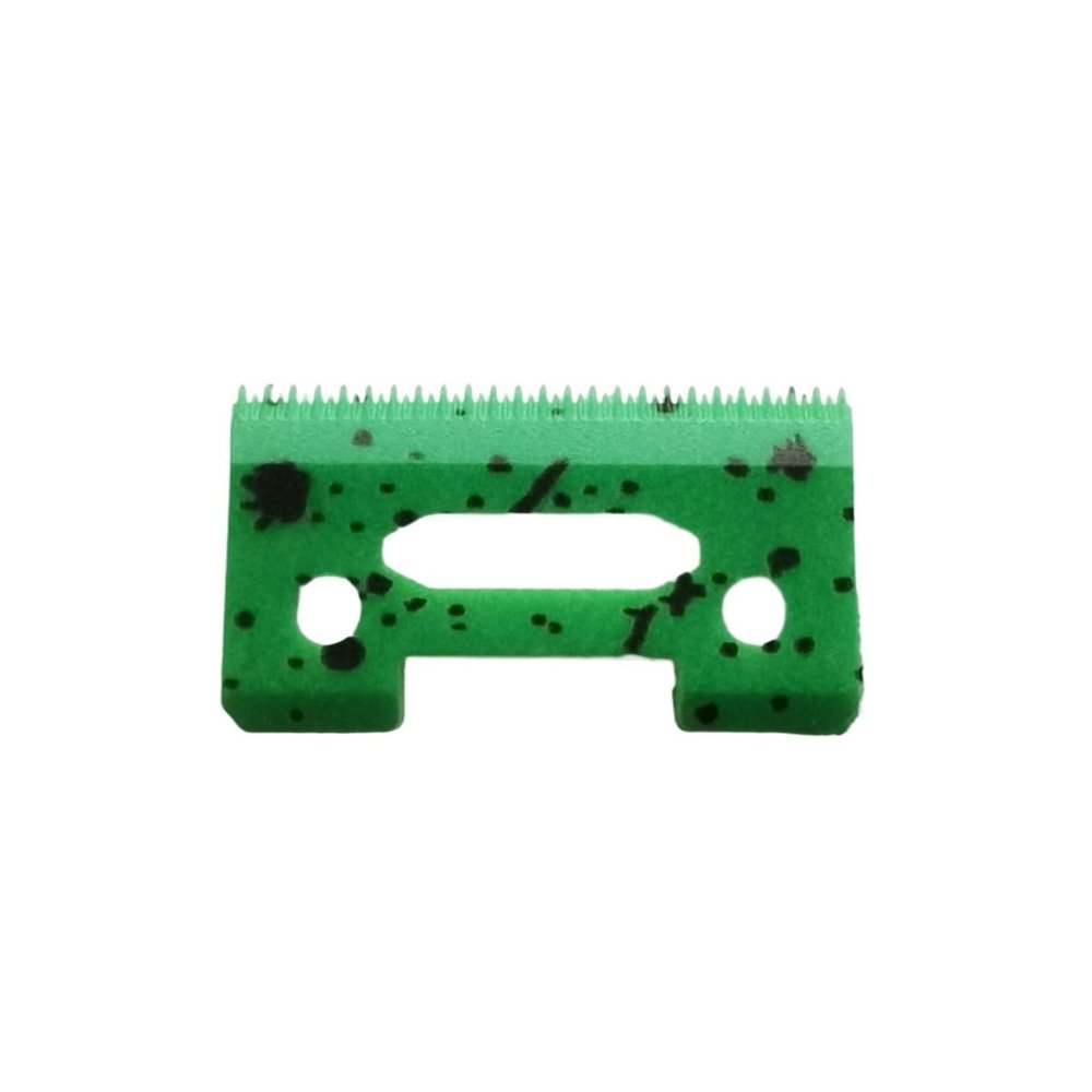 Ceramic Clipper Blades For 8148 Professional Hair Cutting Machine Ceramic Cutter Head Replacement Blades Barber Accessories(Green 1pcs)