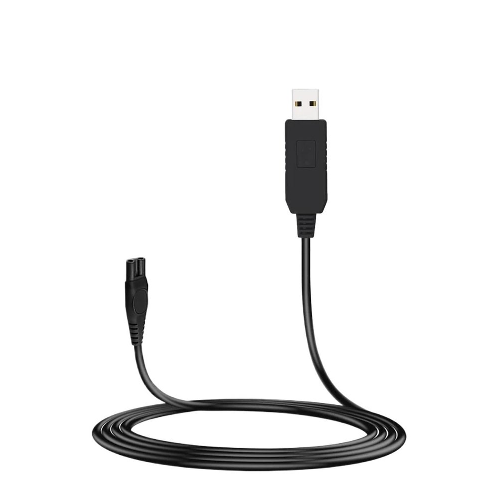 15V USB Charger CableCompatible for PhilipsCompatible for NorelcoOne Blade HQ8505 QP6510 QP6520 QP6530 QP6550 MG5750 Electric Shaver(1 pc)