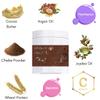Blossom-LAB Chocolate Hair Mask | 8 Oz | Deep Conditioning Treatment for Dry Damaged Hair, with Argan Oil, Keratin, Biotin, Vitamin E, and Chebe Extract, for Smooth, Long, and Deeply Hydrated Hair view 4