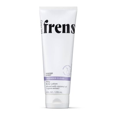 Being Frenshe Lavender Cloud Body Lotion, Milky Hydrating Formula with Coconut Oil and Agave Extract, 8 fl oz (Pack of 1)