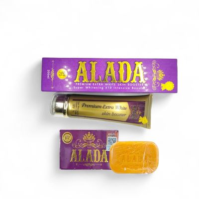 ALADA Premium Combo SPF70 Booster Lotion and Nourishing Bar Soap