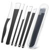 6Pcs Pedicure Knife Set, Professional Foot Knife with A Storage Box, Ingrown Toenail Removal Kit, Foot Care Tools Hard Dry Skin Remover for Hand Feet view 1