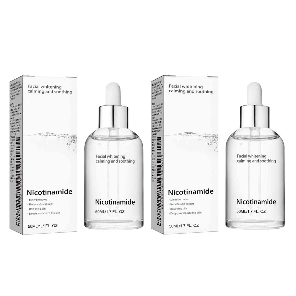 2pcs Nourishing Face Serum Shrinking Pores Brightening Skin Rejuvenation Eye Bags Removing Dark Circles Moisturizing Facial Essence