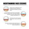 2pcs Nourishing Face Serum Shrinking Pores Brightening Skin Rejuvenation Eye Bags Removing Dark Circles Moisturizing Facial Essence view 3