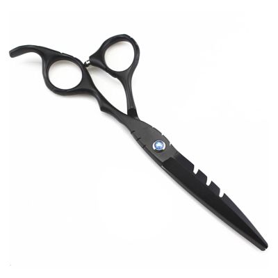 5.5/6 inch black paint hair scissors (6 Inch Cutting B)