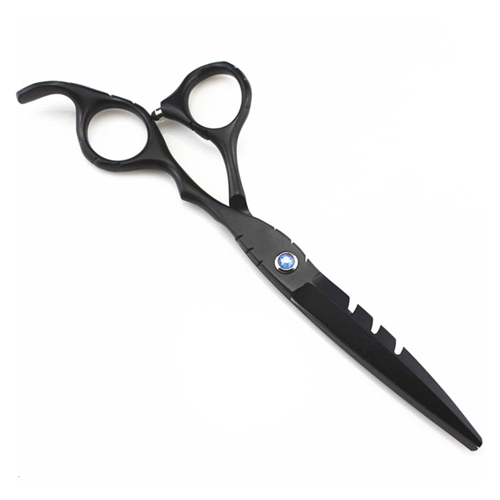 5.5/6 inch black paint hair scissors (6 Inch Cutting B)