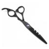 5.5/6 inch black paint hair scissors (6 Inch Cutting B) view 1