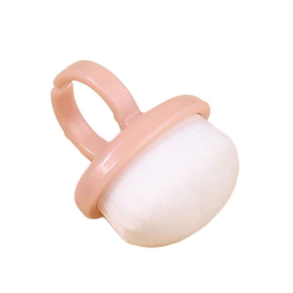 5pcs Ring Nail Brush Nail Art Dust Removal Brush Nail Ring Brush Collection Brush Acrylic Nail Tools