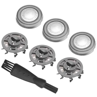 4Pcs Electronic Shaver Head Replacement Blades, Compatible For Philips,Compatible For Norelco, SH30 SH50 52 Series 1000 2000 S1020 S1050 S1060 Razor