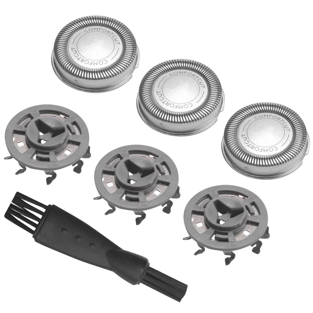 4Pcs Electronic Shaver Head Replacement Blades, Compatible For Philips,Compatible For Norelco, SH30 SH50 52 Series 1000 2000 S1020 S1050 S1060 Razor