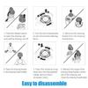 4Pcs Electronic Shaver Head Replacement Blades, Compatible For Philips,Compatible For Norelco, SH30 SH50 52 Series 1000 2000 S1020 S1050 S1060 Razor view 2