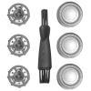 4Pcs Electronic Shaver Head Replacement Blades, Compatible For Philips,Compatible For Norelco, SH30 SH50 52 Series 1000 2000 S1020 S1050 S1060 Razor view 4