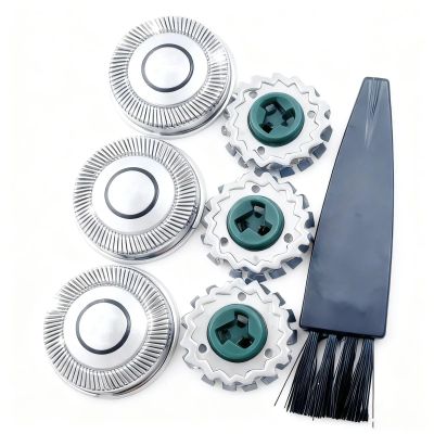 3pcs Shaver Replacement Heads Razor Head, Compatible For Philips, HQ64 HQ54 HQ8 AT750 AT890 PT 860 PT860 PT866 AT758 AT798 PT721 PT722 PT723