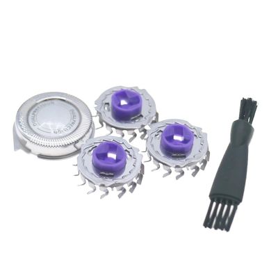 3pcs Replacement Shaver Head,Compatible For Philips,Compatible For Norelco, HQ3 HQ56 HQ55 HQ44 HQ4 HQ8 HQ64 HQ54 HQ300 HQ6 HQ HS HP RQ32 Series Razor Blade(HQ8-COMFORTCUT)