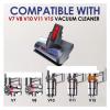 Mini Motorized Tool Brush Head,Compatible For Dyson V7 V8 V10 V11 V15 Vacuum Cleaner Anti-Tangle Motorhead Attachment Head Replacement view 3