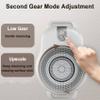 360 Automatic Electric Back Scrubber with 7-Inch Large Brush Head - Wall Mounted Exfoliating Massage Brush for Deep Cleansing and Relaxation in The Shower view 4