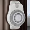 Electric Back Scrubber Wall-Mounted Exfoliating Brush - 360 Automatic Body Cleaning Pad with 2-Speed Settings for Deep Cleansing in Showers view 1