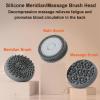 360 Rotating Electric Back Bath Brush - Wall-Mounted Exfoliating Scrubber with 3 Adjustable Speeds for Deep Cleansing in The Shower view 4