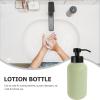 KITCHENKARATLY 3pcs 44mm Threaded Soap Pump: Replacement Hand Soap Bottle Pump - Stainless Steel Dispenser Heads - for Shower Gel, Shampoo, Lotion view 4