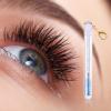 JEWEDECO 4pcs Eyelash Brush Mascara Wands Keychain Plastic Fiber Makeup Applicators for Women Daily Use Travel Beauty Tools Blue view 3