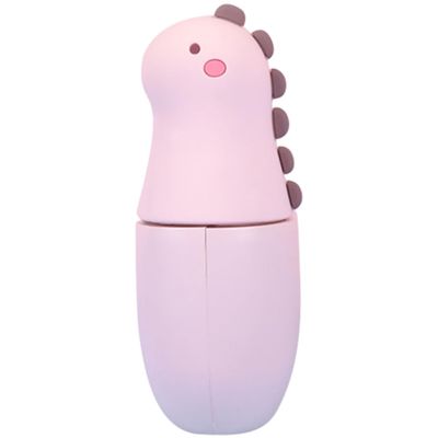 DOITOOL Portable Cartoon Dinosaur Facial Sprayer Nanometer Mist Steamer USB Rechargeable Handheld Humidifier for Face and Hands Mini Moisturizing Nano Spray for Travel and Office Use Pink