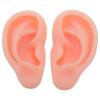 SOIMISS 1 Pair Silicone Ear Model: Soft Fake Acupuncture Practice Mannequin Realistic Ear Mold For Training Piercing Practice Earring Showcase Displays view 1