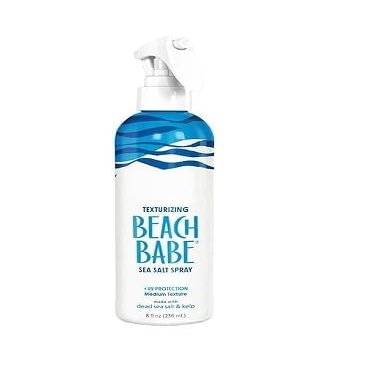 Beach Babe Sea Salt Spray  Texturizing Hair Mist with UV Protection, 8 fl oz,1 Pack (Packaging May Vary)