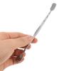 FUOYLOO Stainless Steel Dual-Head Tool Portable Facial Scraper for Deep Cleansing and Dead Skin Extraction Handy Pimple Removal Instrument for Smooth Skin Care view 3