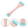 FUOYLOO Ergonomic Handheld Facial Massage Roller for Eye Fatigue Soothing Double-head Silicone Cooling Roller Enhances Skin Elasticity Anti-aging Eye Massager for Smooth Refreshing Skin view 4