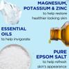 Dr Teal's Holiday Limited Edition Bath Gift Set | Epsom Salt Soak and Foaming Liquid, 14 oz Salt, 3 fl oz Bath (Fresh Minerals) view 3