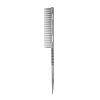 Barber Comb Aluminium Threaded Tail Comb, Suitable For Sectioning, Parting, Styling, And Texturising. Unisex Home And Salon Grooming Accessory view 1