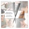 Barber Comb Aluminium Threaded Tail Comb, Suitable For Sectioning, Parting, Styling, And Texturising. Unisex Home And Salon Grooming Accessory view 3