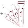 4 in 1 Painless Hair Removal Epilator Rechargeable Trimmer Women Body Razor Face Leg Armpit Bikini Pubic Shaver Hair Remover(A) view 1