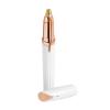 Electric Eyebrow Trimmer Security Hair Removal Eye Brow Epilator USB Charger Mini Shaper Shaver Hair Removal Painless Beauty(White) view 1