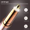 Electric Eyebrow Trimmer Security Hair Removal Eye Brow Epilator USB Charger Mini Shaper Shaver Hair Removal Painless Beauty(White) view 2