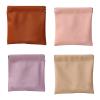 3/4/5/6 Pcs Leather Pouch, Personalized Snap Closure Leather Organizer Pouch, Magnetics Pouches For Purse, Compact Travel Makeup Organizers, Water Resistance PU Cosmetic Bag, With Spacious Interior view 1