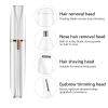 4 in 1 Electric Hair Remover Razor Full Body Shaving Facial Epilator Shaver Eyebrow Trimmer Nose Bikini Line Painless Epilator(White USB) view 2