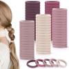 100PCS Hair Ties for Sports Yoga, Seamless Nylon Elastic Ponytail Holders for Thin/Thick Hair Stretchy Hair Bands Women Girls view 1