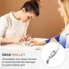 Cuticle Nipper,Hangnail Clipper Cuticle Trimmer Tweezer - Stainless Steel Precision Fingernails Toenails Nail Dead Skin Removal Tweezer Manicure Pedicure Tool for Foot Spa Salon Home view 2