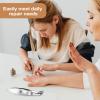 Cuticle Nipper,Hangnail Clipper Cuticle Trimmer Tweezer - Stainless Steel Precision Fingernails Toenails Nail Dead Skin Removal Tweezer Manicure Pedicure Tool for Foot Spa Salon Home view 3