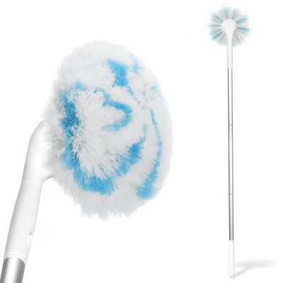 Fieploom Non-Scratch Tub Tile Scrubber Brush, 48" Long Handle (1-Pack)
