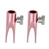 Floweringbeter Compact Aluminum Makeup Pencil Sharpener 2Pcs For Eyebrow And Lip Liners Travel Friendly With Metal Build view 4