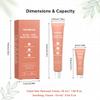 Women's facial hair removal cream,4 Min, 7 Days Smooth suitable for upper lip and chin hair removal, two in one, containing soothing cream, suitable for sensitive skin (3pcs) view 2