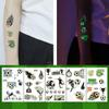 10 Sheets Soccer Temporary Tattoos, Glow in The Dark Sports Tattoo Stickers Pre-Cut for Party Favors, Kids Classroom Rewards, Goodie Bag Stuffers and Birthday Decorations Supplies view 4