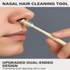 2 in 1 Manual Nasal Hair Trimmer, 360 Rotating Nose Hair Remover for Men Women, Portable Travel Essentials Precision Painless Ear Nose Grooming Tool (12) view 3