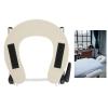 JUAFOY Massage Headrest for Bed Massage Bed Headrest Stand Face Table Adjust Angle Hollow Center Aluminum Space Holder for view 2