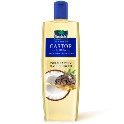 Advansed Castor & Shea enriched Coconut Hair Oil 300ml | Up to 10x Stronger Hair| Moisturizes & Nourishes Hair | Reduces Hair Fall & Frizz | Prevents Hair BreakageFor Men & Women