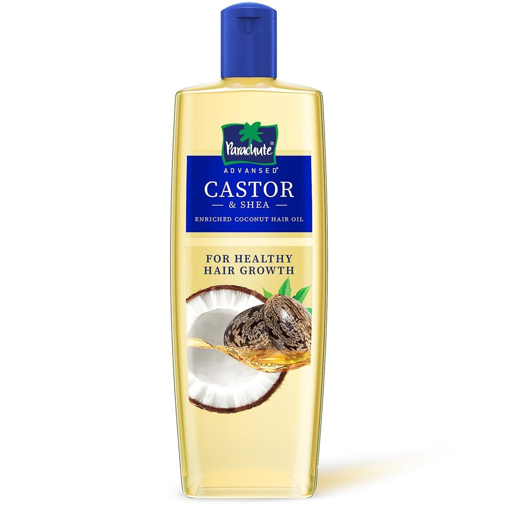 Advansed Castor & Shea enriched Coconut Hair Oil 300ml | Up to 10x Stronger Hair| Moisturizes & Nourishes Hair | Reduces Hair Fall & Frizz | Prevents Hair BreakageFor Men & Women